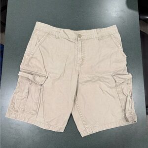 Khaki Cargo Shorts
